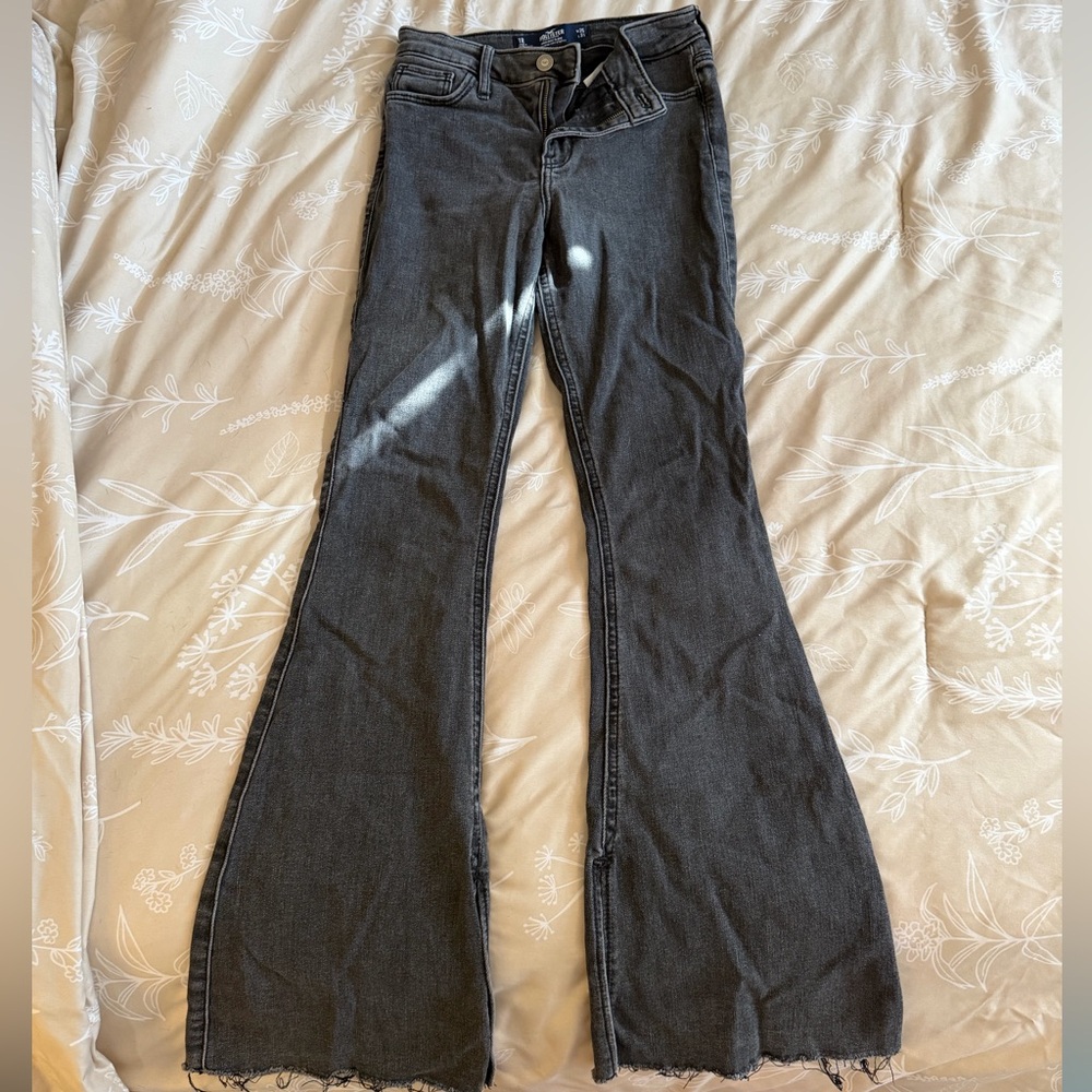 Hollister Flared Black Jeans